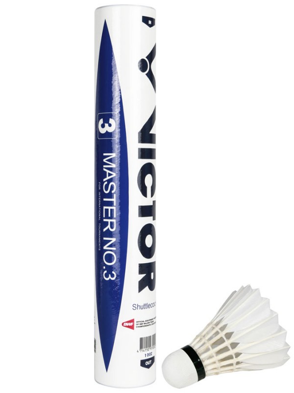 Komplet: 5 x Victor Master No.3 pernate žogice