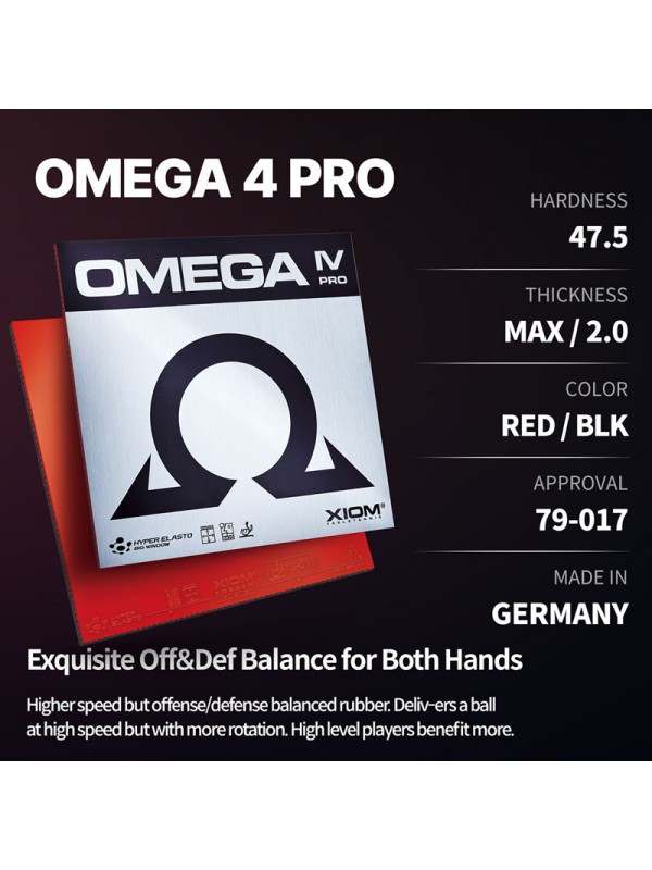 Guma Xiom Omega IV Pro