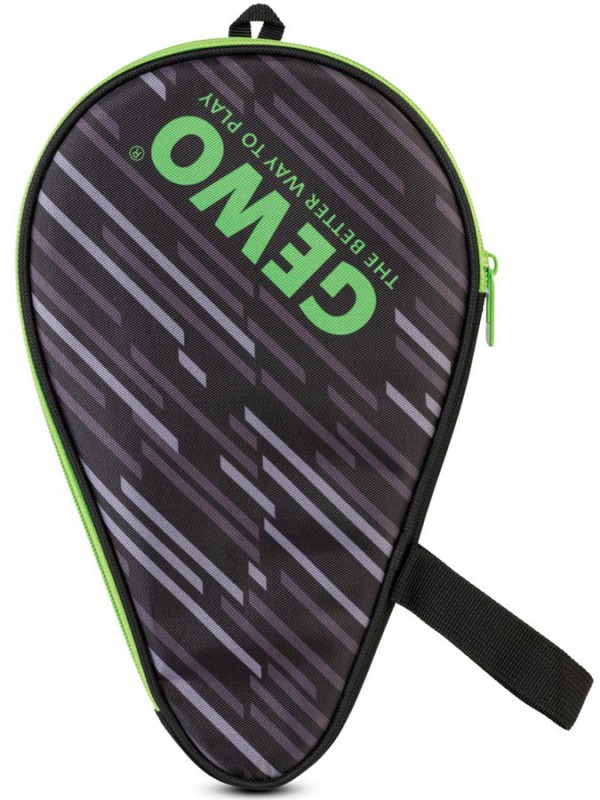 Ovitek za namizno teniški lopar GEWO Round Black/Lime