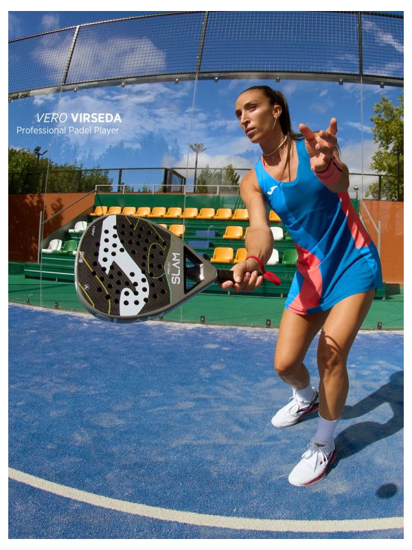 Padel lopar Joma Slam Pro Light Gray Black