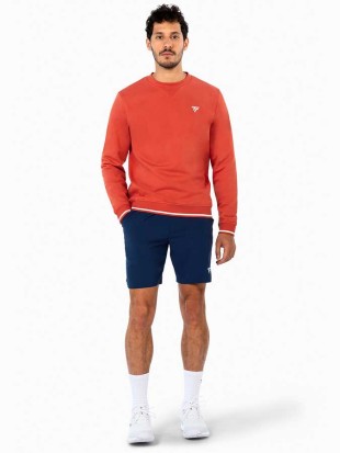 Tecnifibre bombažna jakna Team Terry sweater Terracotta