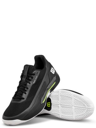 Tenis copati Wilson Rush Tour 5 Clay Black safety yellow