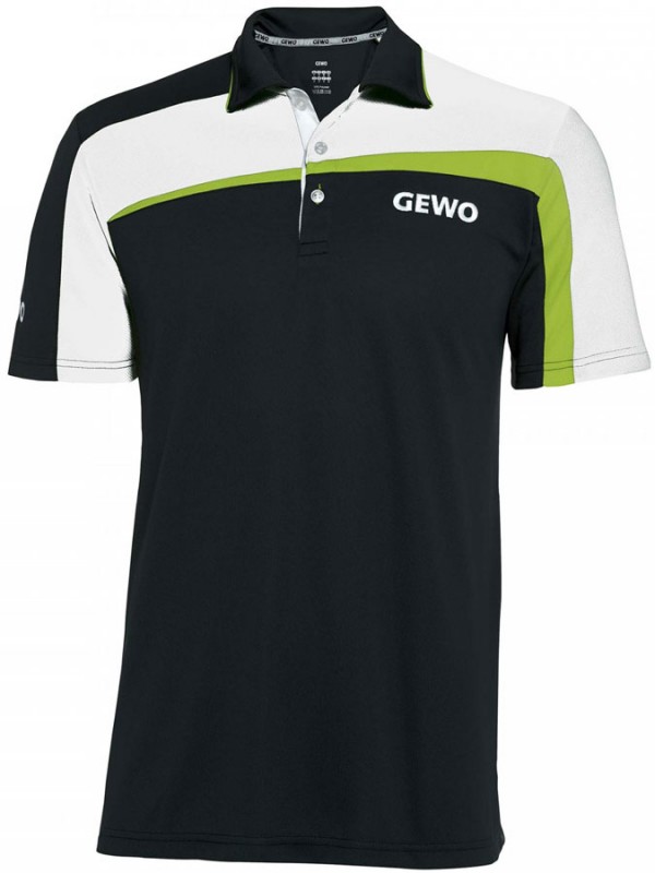 Gewo moška polo majica Teramo S18-2 Bombaž Črna